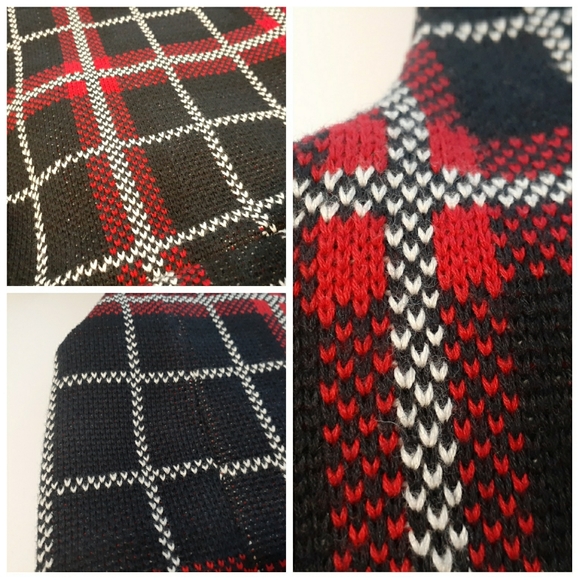 💎NEW hansel from basel Plaid Cotton Shopper Bag - Picture 3 of 7